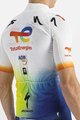 SPORTFUL Cyklistická vesta - TOTAL ENERGIES 2022 - oranžová/modrá/žltá/biela