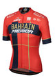 SPORTFUL Cyklistický dres s krátkym rukávom - BAHRAIN MERIDA 2019 - červená/modrá
