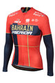 SPORTFUL Cyklistický dres s dlhým rukávom zimný - B. MERIDA 2019 WNT - modrá/červená
