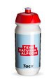 TACX Cyklistická fľaša na vodu - KATUSHA 2019 500 ml - svetlo modrá/červená
