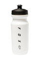 FOX Cyklistická fľaša na vodu - FOX BASE 650 ml - transparentná