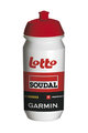 TACX Cyklistická fľaša na vodu - LOTTO SOUDAL - biela/červená