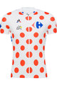 Cyklistický dres s krátkym rukávom - TOUR DE FRANCE 2018 - červená/biela
