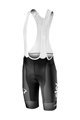 CASTELLI Cyklistické nohavice krátke s trakmi - TEAM SKY 2019 - čierna/biela