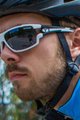 TIFOSI Cyklistické okuliare - AMOK - čierna/biela