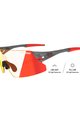 TIFOSI Cyklistické okuliare - RAIL XC FOTOTEC - šedá/červená