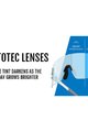 TIFOSI Cyklistické okuliare - RAIL XC FOTOTEC - transparentná/biela