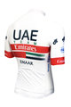 CHAMPION SYSTEMS Cyklistický dres s krátkym rukávom - UAE 2019  - biela/červená