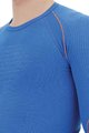 UYN Cyklistické tričko s dlhým rukávom - EVOLUTYON  - modrá