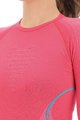 UYN Cyklistické tričko s dlhým rukávom - EVOLUTYON LADY - ružová
