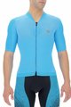 UYN Cyklistický dres s krátkym rukávom - BIKING AIRWING - modrá