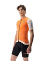 UYN Cyklistický dres s krátkym rukávom - BIKING GARDA - oranžová