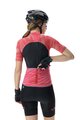 UYN Cyklistický dres s krátkym rukávom - BIKING WAVE LADY - ružová