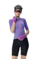 UYN Cyklistický dres s krátkym rukávom - BIKING WAVE LADY - fialová