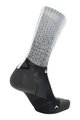 UYN Cyklistické ponožky klasické - AERO - čierna/biela