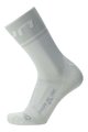 UYN Cyklistické ponožky klasické - ONE LIGHT - strieborná/biela