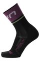 UYN Cyklistické ponožky klasické - ONE LIGHT LADY - fialová/čierna