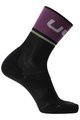 UYN Cyklistické ponožky klasické - ONE LIGHT LADY - fialová/čierna
