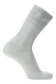 UYN Cyklistické ponožky klasické - ONE LIGHT LADY - strieborná/biela