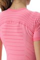 UYN Cyklistické tričko s krátkym rukávom - MOTYON LADY - ružová