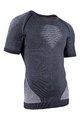 UYN Cyklistické tričko s krátkym rukávom - EVOLUTYON - čierna/šedá