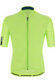 SANTINI Cyklistický dres s krátkym rukávom - COLORE PURO - svetlo zelená