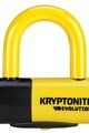 KRYPTONITE zámok na bicykel - EVOLUTION DISC - žltá