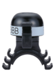 BBB Mini zvonček na bicykel s univerzálnym úchytom - BBB-16 MINIFIT - biela