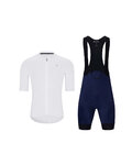 HOLOKOLO Cyklistický krátky dres a krátke nohavice - AEROLITE - modrá/čierna/biela