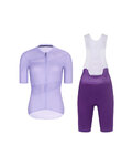 RIVANELLE Cyklistický krátky dres a krátke nohavice - GLAMOR - fialová