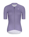 RIVANELLE Cyklistický krátky dres a krátke nohavice - ELEVATE - antracitová/fialová