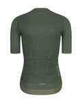 RIVANELLE Cyklistický krátky dres a krátke nohavice - ELEVATE - antracitová/zelená