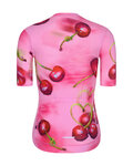 RIVANELLE Cyklistický krátky dres a krátke nohavice - CHERIE - antracitová/ružová