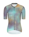 RIVANELLE Cyklistický krátky dres a krátke nohavice - COSMA - ružová/fialová/zlatá