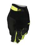 ALÉ Cyklistické rukavice dlhoprsté - MTB FANGO - čierna/žltá