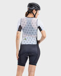 ALÉ Cyklistická kombinéza - TRIATHLON  MAUI LONG TRI LADY SS - biela