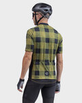 ALÉ Cyklistický dres s krátkym rukávom - OFF ROAD - GRAVEL SCOTTISH - zelená