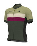 ALÉ Cyklistický dres s krátkym rukávom - OFF ROAD - GRAVEL CHAOS - zelená
