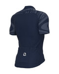 ALÉ Cyklistický dres s krátkym rukávom - R-EV1  ARTIKA - modrá