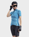 ALÉ Cyklistický dres s krátkym rukávom - PR-R GREEN SPEED LADY - zelená