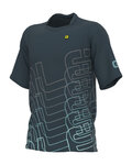 ALÉ Cyklistický dres s krátkym rukávom - OFF ROAD - MTB VISUAL - šedá