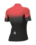 ALÉ Cyklistický dres s krátkym rukávom - PR-S GRADIENT LADY - oranžová