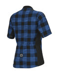 ALÉ Cyklistický dres s krátkym rukávom - OFF ROAD - GRAVEL SCOTTISH LADY - modrá