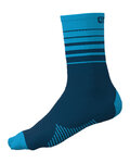 ALÉ Cyklistické ponožky klasické - ONE - modrá/svetlo modrá