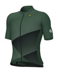 ALÉ Cyklistický dres s krátkym rukávom - WEB PR-E - zelená