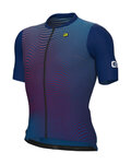 ALÉ Cyklistický dres s krátkym rukávom - ONDA PR-E - modrá