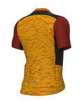 ALÉ Cyklistický dres s krátkym rukávom - EARTH OFF ROAD - GRAVEL - žltá