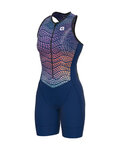 ALÉ Cyklistická kombinéza - DIVE TRIATHLON - modrá