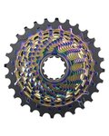 SRAM kazeta - CASSETTE XG-1290 D1 10-28 - dúhová/čierna