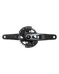 SRAM kľuky s prevodníkom - X0 EAGLE Q174 CL55 DUB 170mm - čierna